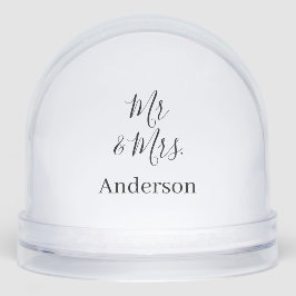 Anm & Frau geben Sie den Familiennamen Datum Jahr  Schneekugeln