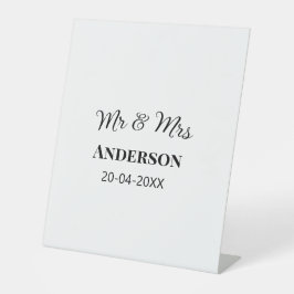 Anm & Frau geben Sie den Familiennamen Datum Jahr  Sockelschild