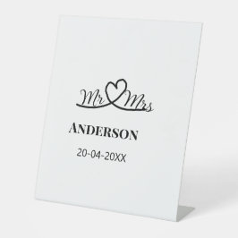 Anm & Frau geben Sie den Familiennamen Datum Jahr  Sockelschild