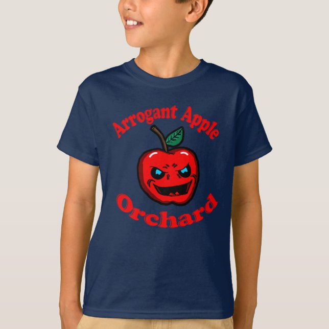 Anmaßender Apfelgarten T-Shirt (Vorderseite)