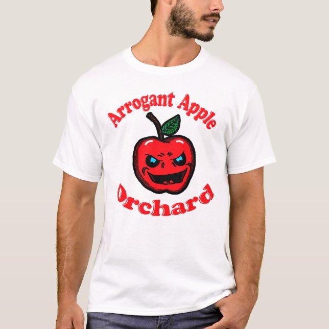 Anmaßender Apfelgarten T-Shirt (Vorderseite)