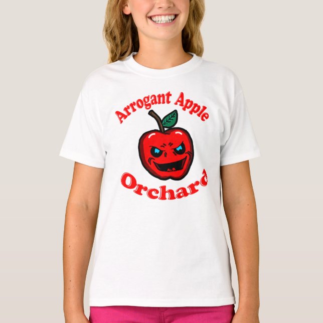 Anmaßender Apfelgarten T-Shirt (Vorderseite)