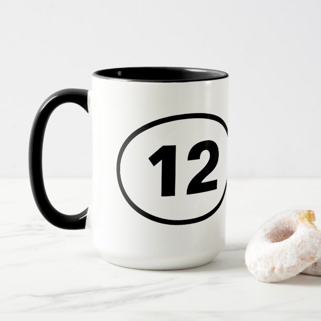 ANMERKUNG 12 TASSE (Mit Donut)