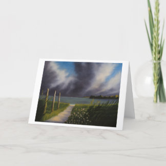 Anmerkung Card: "Sailing to the Blue Peninsula" Karte