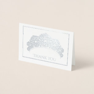 Anmerkung: danke-Mini-Größe Folienkarte