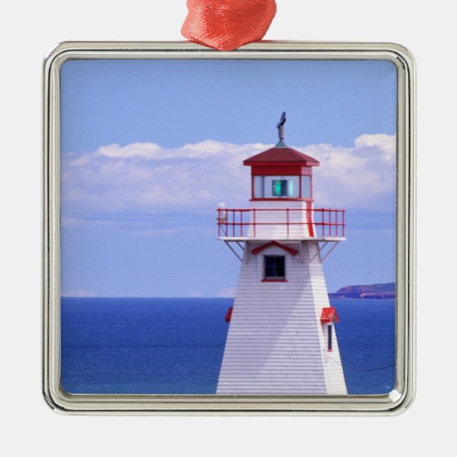 ANMERKUNG Kanada, Prinz Edward Island. Kap Tryon Ornament Aus Metall (Vorne)