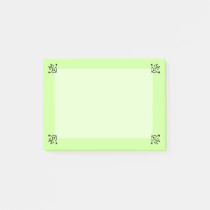 Anmerkung Pad - Kurze Ecken Post-it Klebezettel