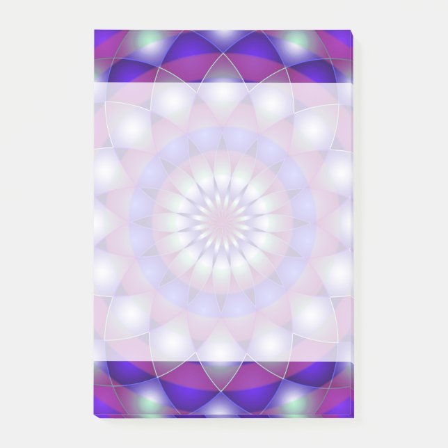 Anmerkungen Mandalas Post-it Klebezettel (Vorderseite)