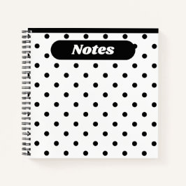 Anmerkungen - Polka Dots Notizbuch