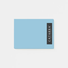 Anmerkungen - schwarzes Logo-Recht Post-it Klebezettel