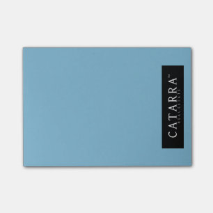 Anmerkungen - schwarzes Logo-Recht Post-it Klebezettel