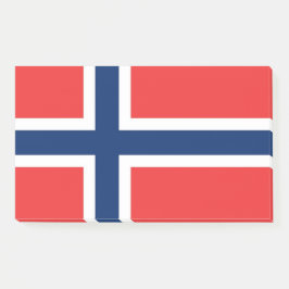 Anmerkungen unter der Flagge Norwegens Post-it Klebezettel