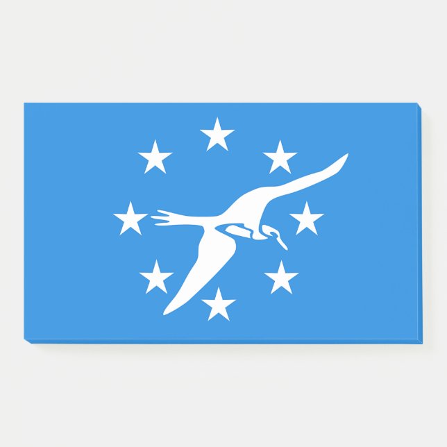 Anmerkungen unter der Flagge von Corpus Christi, U Post-it Klebezettel (Vorderseite)