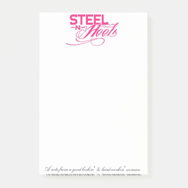 Anmerkungen von einem weiblichen Mitarbeiter Post-it Klebezettel (Vorderseite)