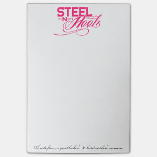 Anmerkungen von einem weiblichen Mitarbeiter Post-it Klebezettel