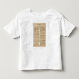 Anmerkungen zu Careys allgemeinem Atlas Kleinkind T-shirt
