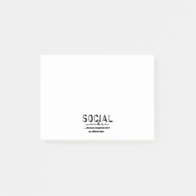 Anmerkungen zu den Sozialarbeitern nach dem Berich Post-it Klebezettel (Vorderseite)