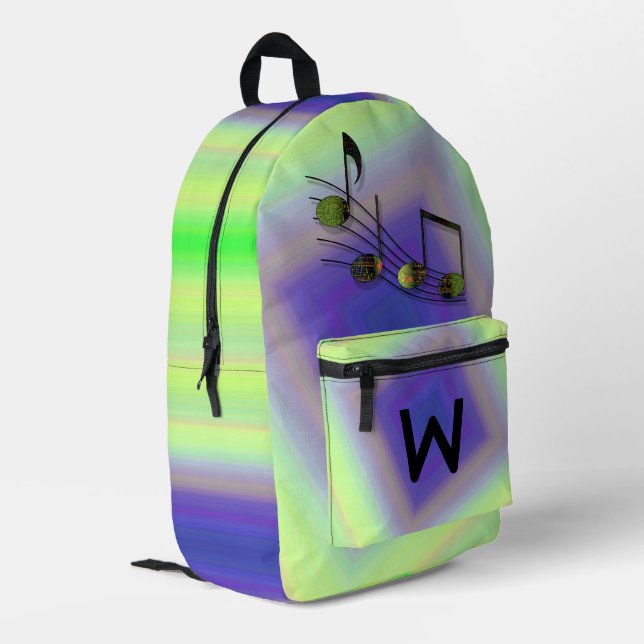 Anmerkungen zu Dubstep Bedruckter Rucksack (Rückseitige Ecke links)