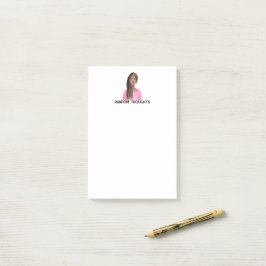 Anmerkungen zu Random Thoughts Post-it Klebezettel