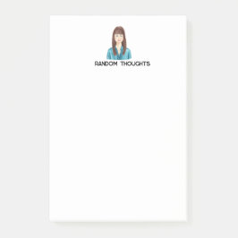 Anmerkungen zu Random Thoughts Post-it Klebezettel
