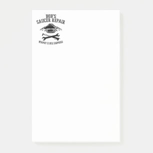 Anmerkungen zum BSR-Logo Post-it Klebezettel