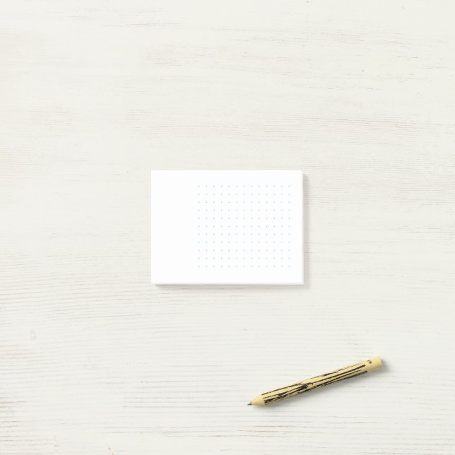 Anmerkungen zum gepunkteten Gitter Post-it Klebezettel (Auf Schreibtisch)