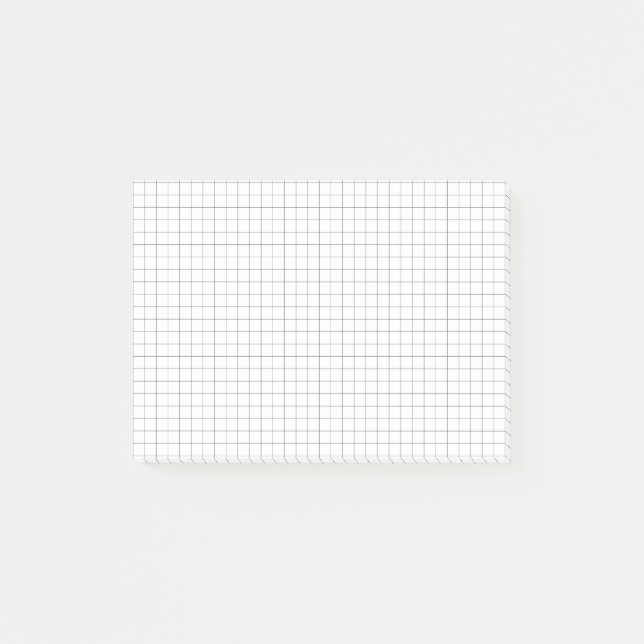 Anmerkungen zum Graph Paper Sticky Post-it Klebezettel (Vorderseite)