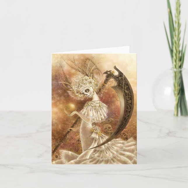 Anmerkungs-Karte Sankt Muerte Karte (Vorderseite)