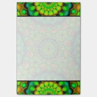 Anmerkungs-Mandala-psychedelische Visionen Post-it Klebezettel