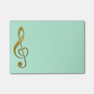 Anmerkungsauflage der Musik der Liebe I klebrige Post-it Klebezettel