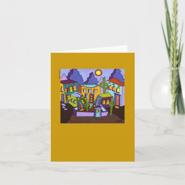 Anmerkungskarte der Zwillingsstädte I Karte (Vorderseite)