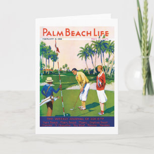 Anmerkungskarte des Palm Beach-Lebens #5 Karte