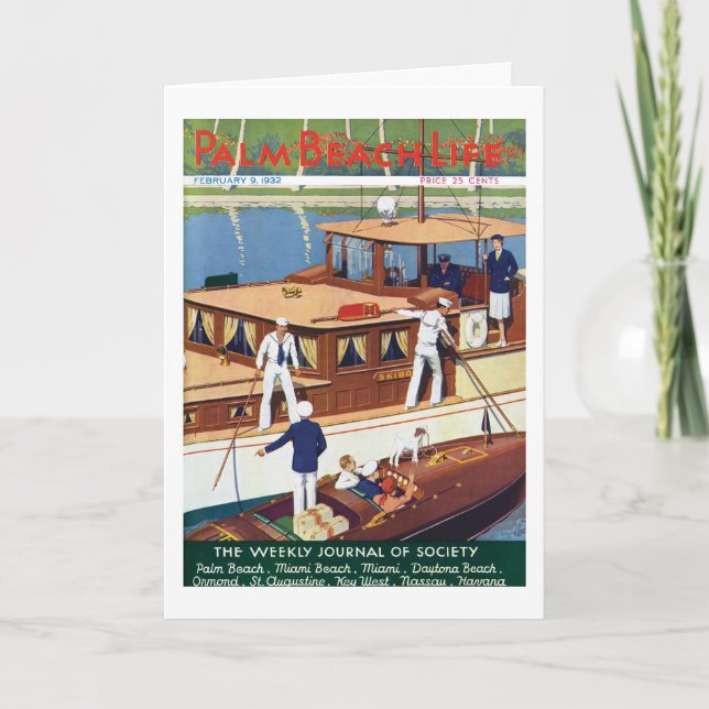 Anmerkungskarte des Palm Beach-Lebens #6 Karte (Vorderseite)