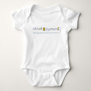 Anmut geschieht Baby-Bodysuit Baby Strampler