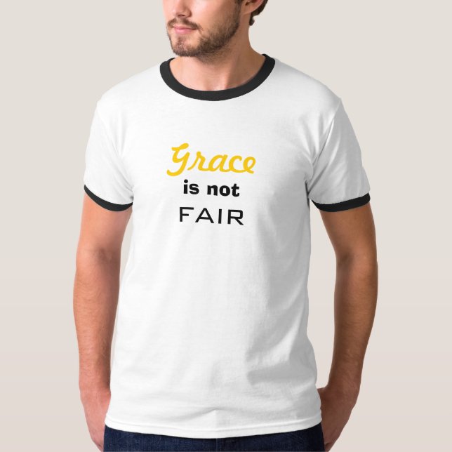 Anmut ist nicht angemessen T-Shirt (Vorderseite)