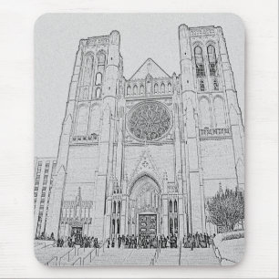 Anmut-Kathedrale Mousepad