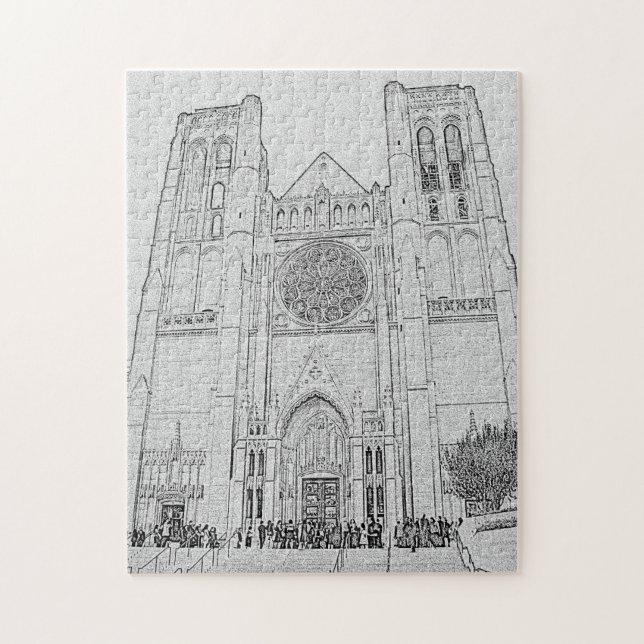 Anmut-Kathedrale Puzzle (Vertikal)