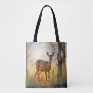 Anmutige Hirsche im Wald Naturdesign