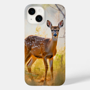 Anmutige Hirsche im Wald Naturdesign Case-Mate iPhone 14 Hülle