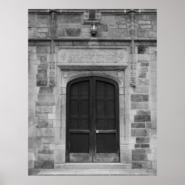 Ann Arbor Michigan Doors Poster (Vorne)