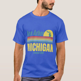 Ann Arbor Michigan gründete 1859 Design T-Shirt