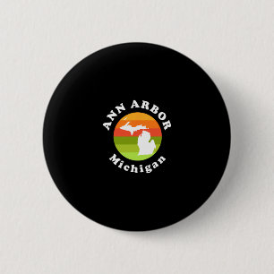 Ann Arbor Michigan Outdoor Sonnenaufgang Mi Urlaub Button