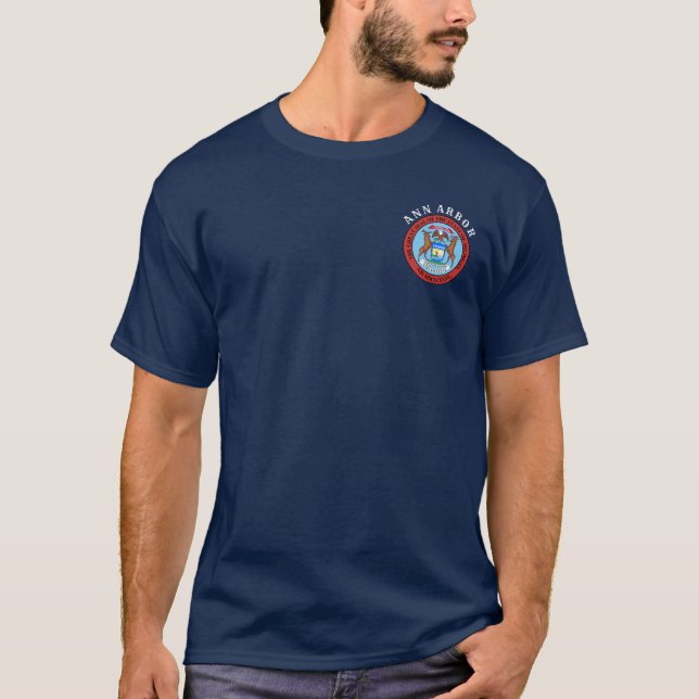 Ann Arbor, Michigan T - Shirt (Vorderseite)