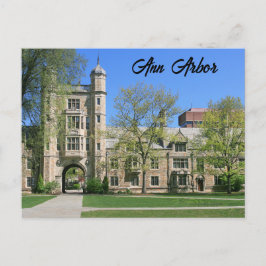Ann Arbor Post Card Michigan Postkarte