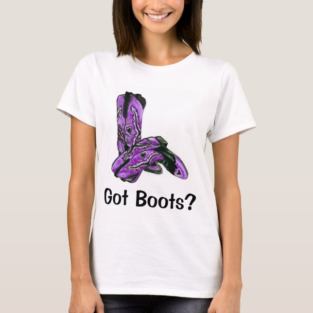 Ann Charles, GOT BOOTS T - Shirt (Vorderseite)