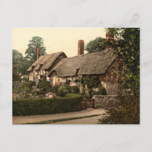 Ann Hathaways Cottage, Stratford-on-Avon, England Postkarte