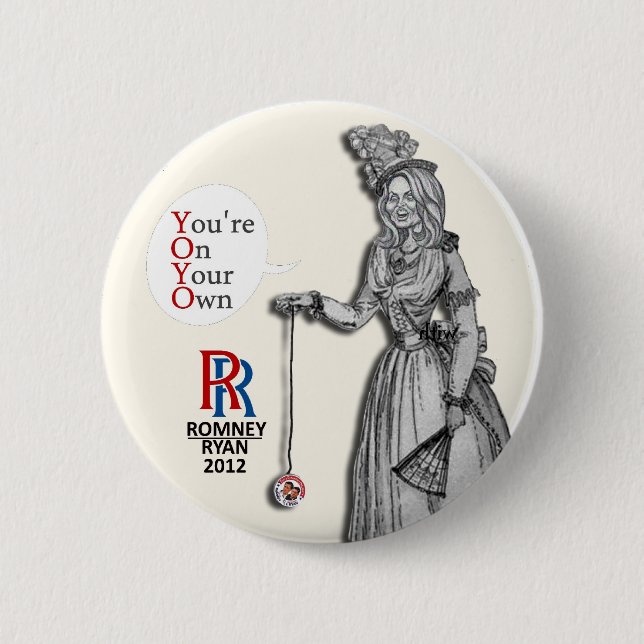 Ann Romney: JO-JO Button (Vorderseite)