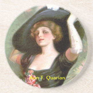 Ann T. Quarian Coaster Sandstein Untersetzer