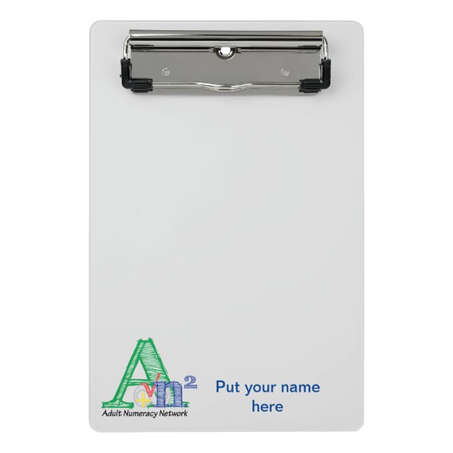 ANN-Zwischenablage Mini Klemmbrett (Vorderseite)