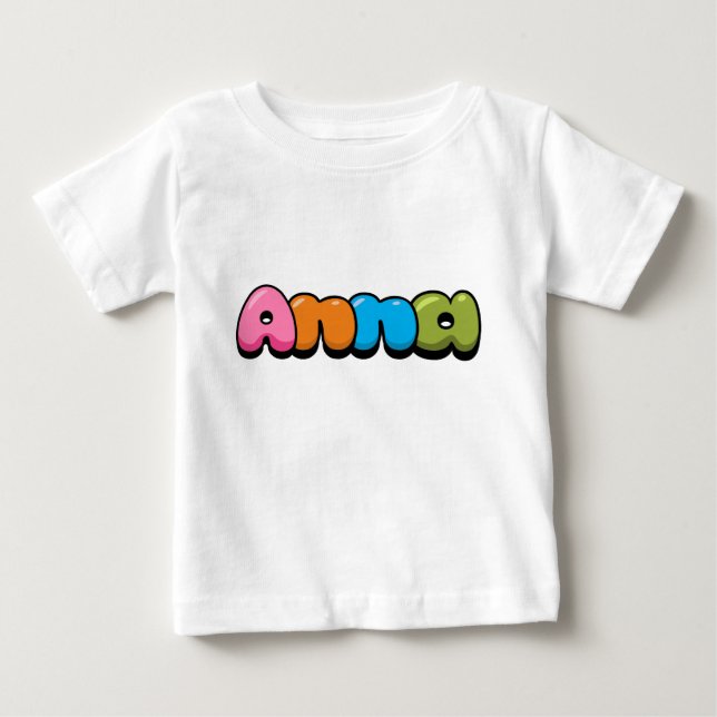 Anna Baby T-shirt (Vorderseite)